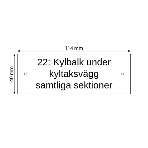 Skapa plastskylt (PET)