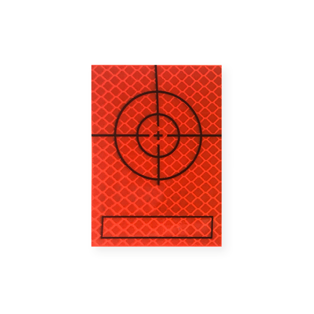 Mätpunkt - Reflexdekal Röd