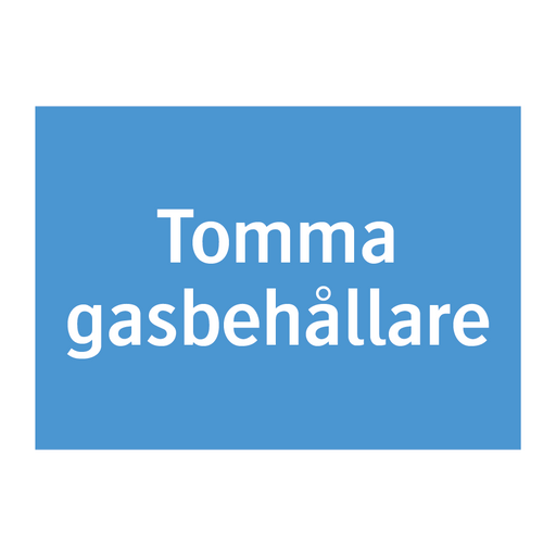 Tomma gasbehållare & Tomma gasbehållare & Tomma gasbehållare & Tomma gasbehållare