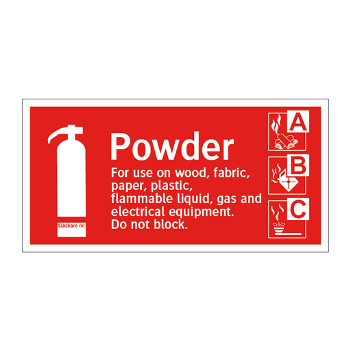 Brandsläckare Powder & Powder & Powder & Powder & Powder & Powder & Powder & Powder & Powder