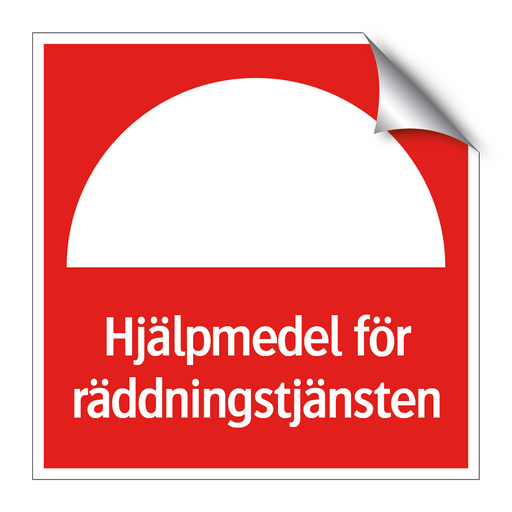 Hjälpmedel för räddningstjänsten & Hjälpmedel för räddningstjänsten