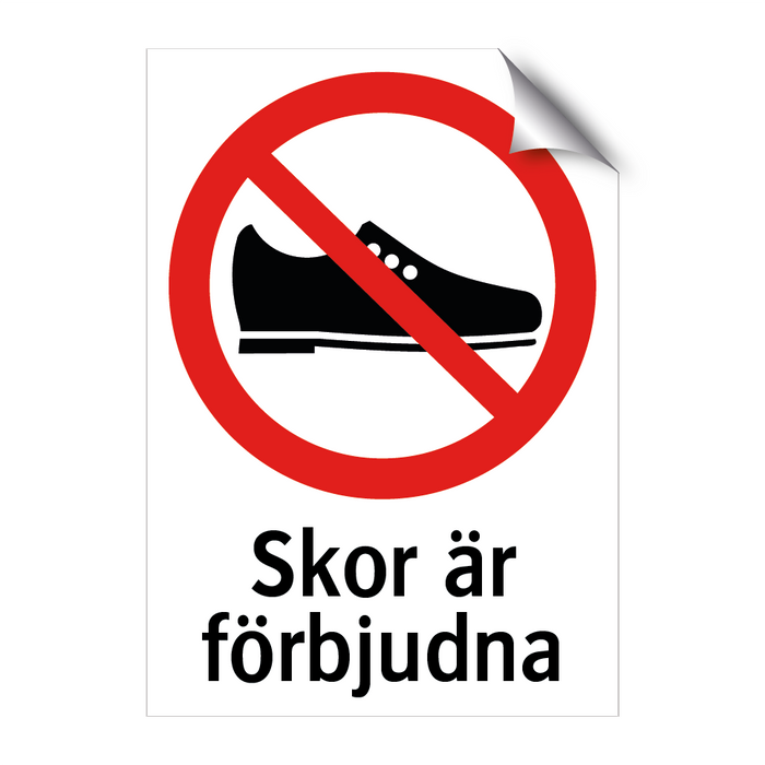 Skor är förbjudna & Skor är förbjudna