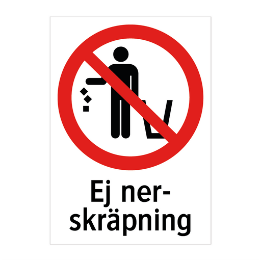 Ej nedskräpning & Ej nedskräpning & Ej nedskräpning & Ej nedskräpning & Ej nedskräpning