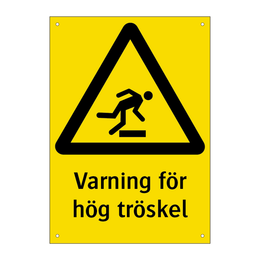 Varning för hög tröskel & Varning för hög tröskel & Varning för hög tröskel
