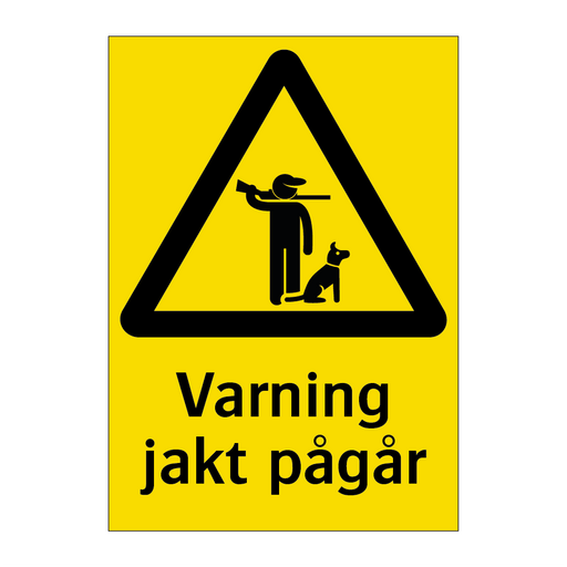 Varning jakt pågår & Varning jakt pågår & Varning jakt pågår & Varning jakt pågår