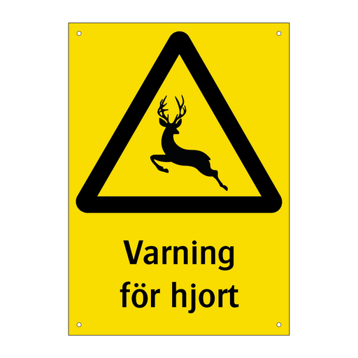 Varning för hjort & Varning för hjort & Varning för hjort & Varning för hjort