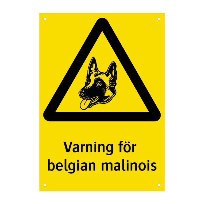 Varning för belgian malinois & Varning för belgian malinois & Varning för belgian malinois