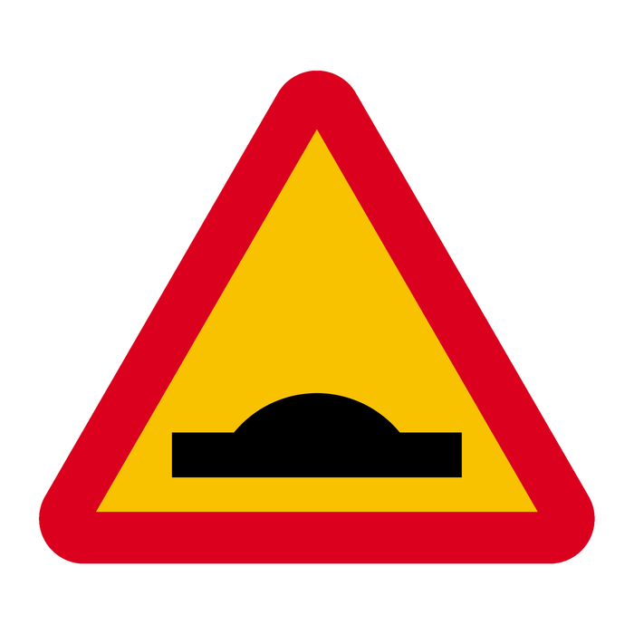 A9-1 Varning för farthinder & A9-1 Varning för farthinder & A9-1 Varning för farthinder