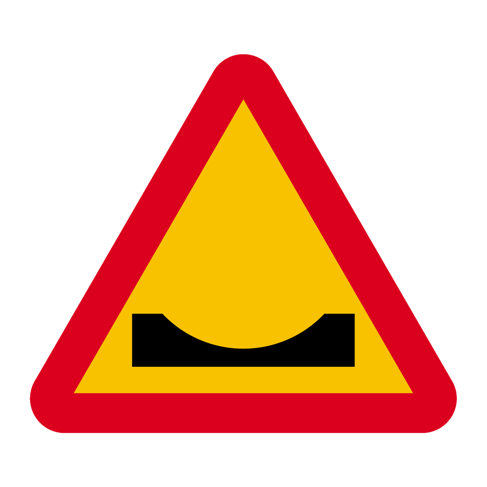 A9-2 Varning för farthinder & A9-2 Varning för farthinder & A9-2 Varning för farthinder