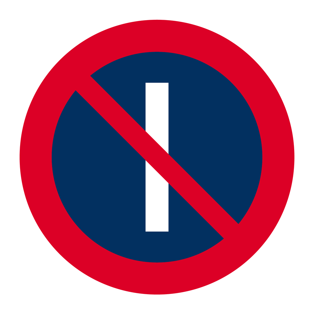 C36 Förbud mot att parkera fordon på dag med udda datum