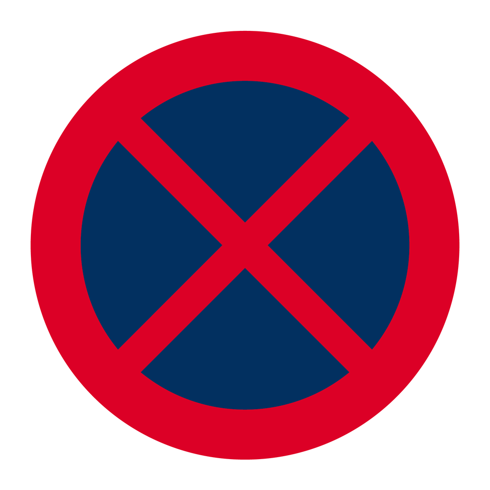 C39 Förbud mot att stanna och parkera fordon & C39 Förbud mot att stanna och parkera fordon