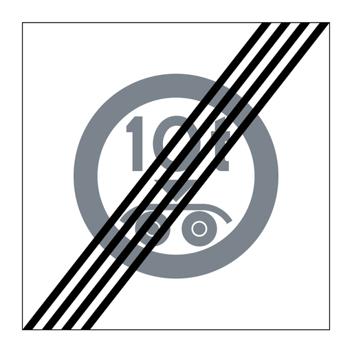 E21-13 Slut på område Begränsat boggitryck & Slut på område Begränsat boggitryck