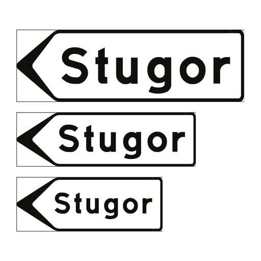 F5-4 Vägvisare inrättning: Stugor & Stugor & Stugor & Stugor & Stugor & Stugor & Stugor