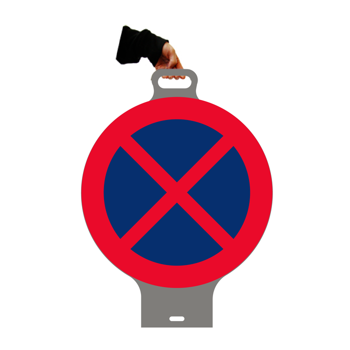 C39 Förbud mpt att stanna och parkera fordon - För gummifot &