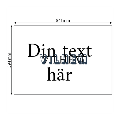 Skapa aluminiumskylt
