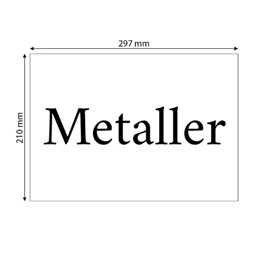 Skapa aluminiumskylt