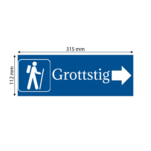 Skapa plastskylt (PET)
