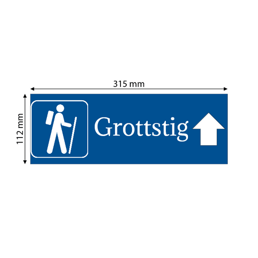 Skapa plastskylt (PET)
