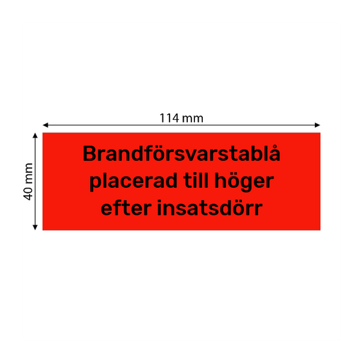 Skapa plastskylt (PET)