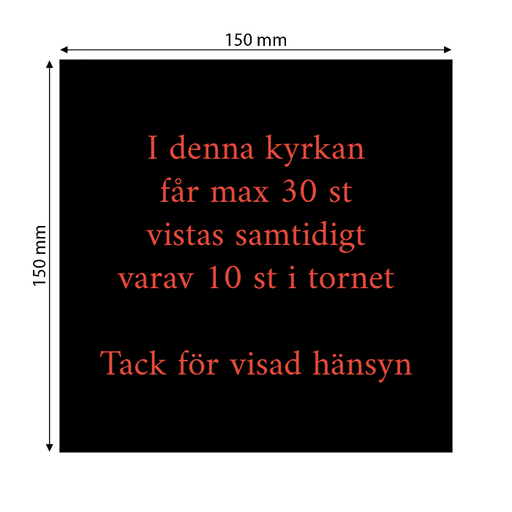 Skapa aluminiumskylt