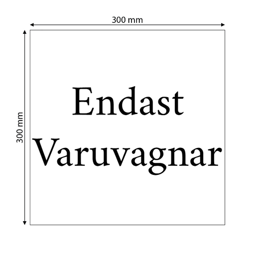 Skapa aluminiumskylt