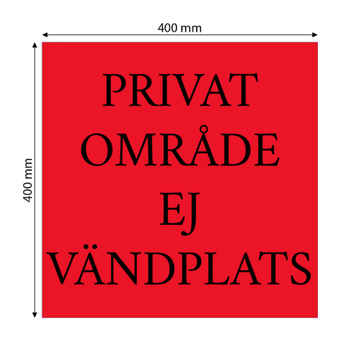 Skapa aluminiumskylt