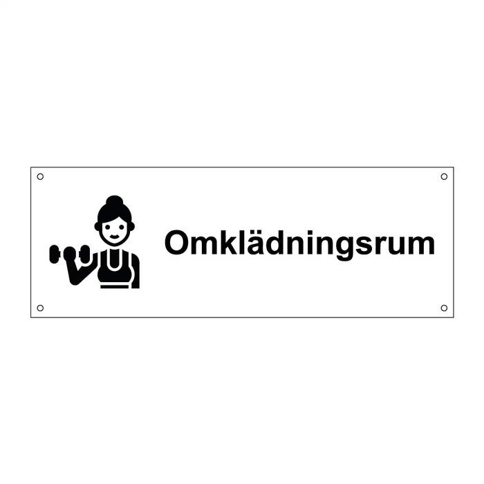 Omklädningsrum - Damer 2 & Omklädningsrum - Damer 2