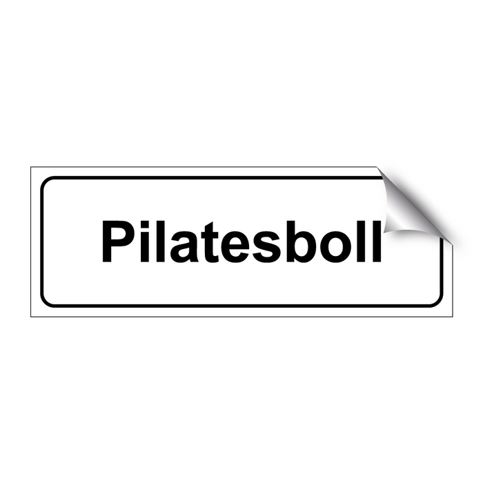 Pilatesboll 1 & Pilatesboll 1