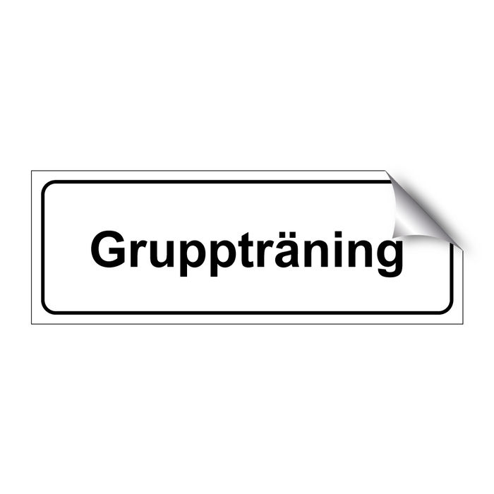 Gruppträning & Gruppträning