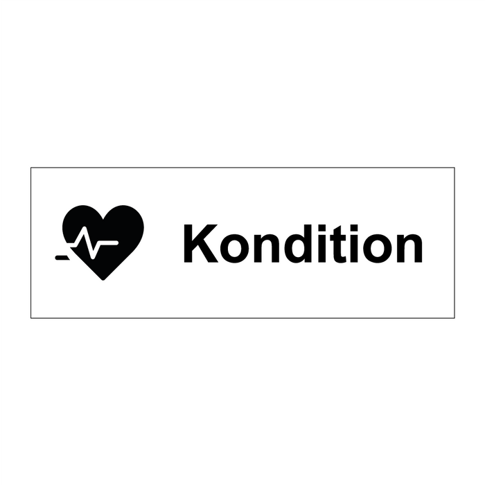 Kondition & Kondition & Kondition & Kondition