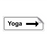 Yoga pil höger & Yoga pil höger