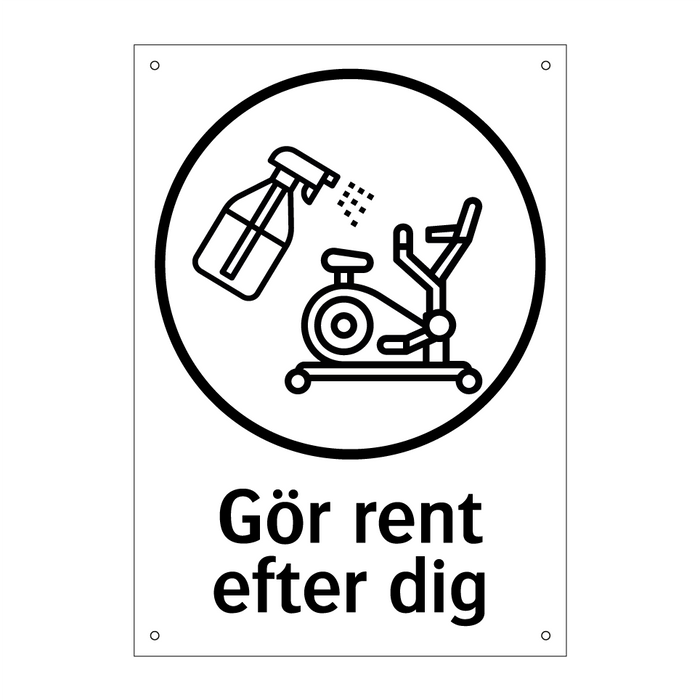 Gör rent efter dig - Spinning & Gör rent efter dig - Spinning & Gör rent efter dig - Spinning