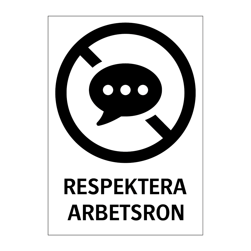 Respektera arbetsron & Respektera arbetsron & Respektera arbetsron & Respektera arbetsron