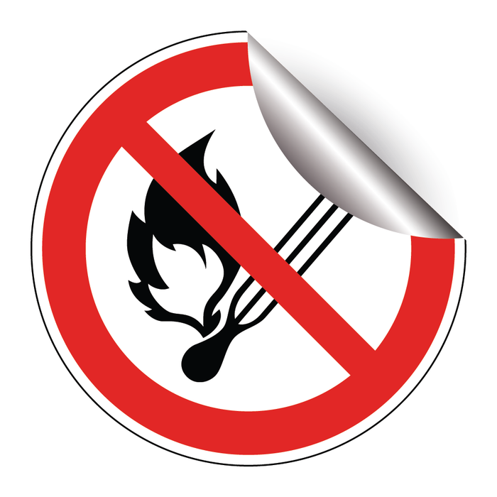 P003 Rökning och öppen eld förbjuden & P003 Rökning och öppen eld förbjuden