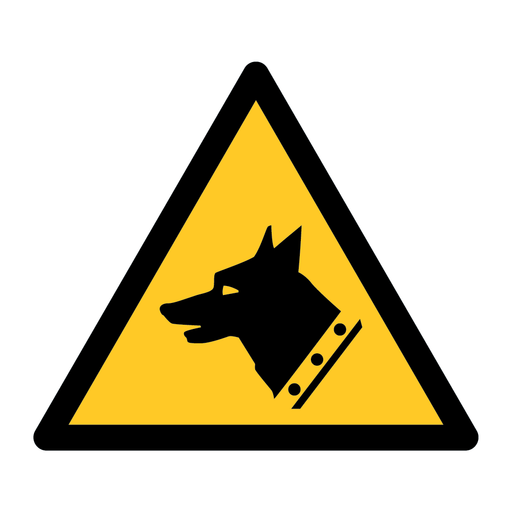 W013 Varning för hunden & W013 Varning för hunden & W013 Varning för hunden