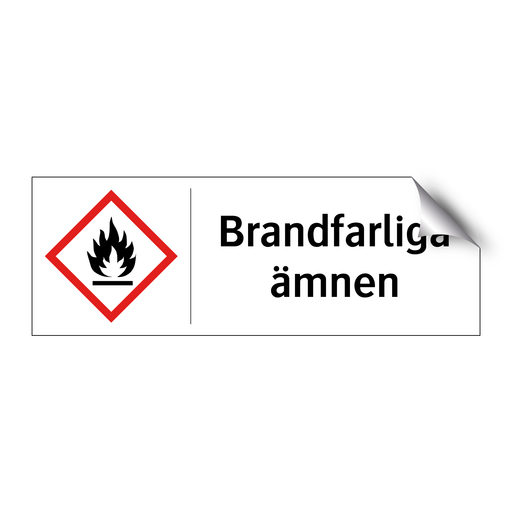 Brandfarliga ämnen & Brandfarliga ämnen