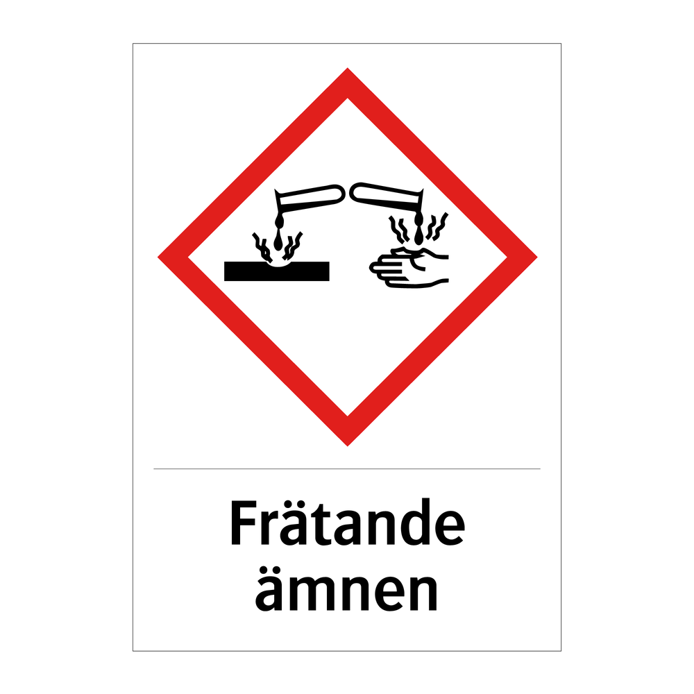 Frätande ämnen & Frätande ämnen & Frätande ämnen & Frätande ämnen & Frätande ämnen