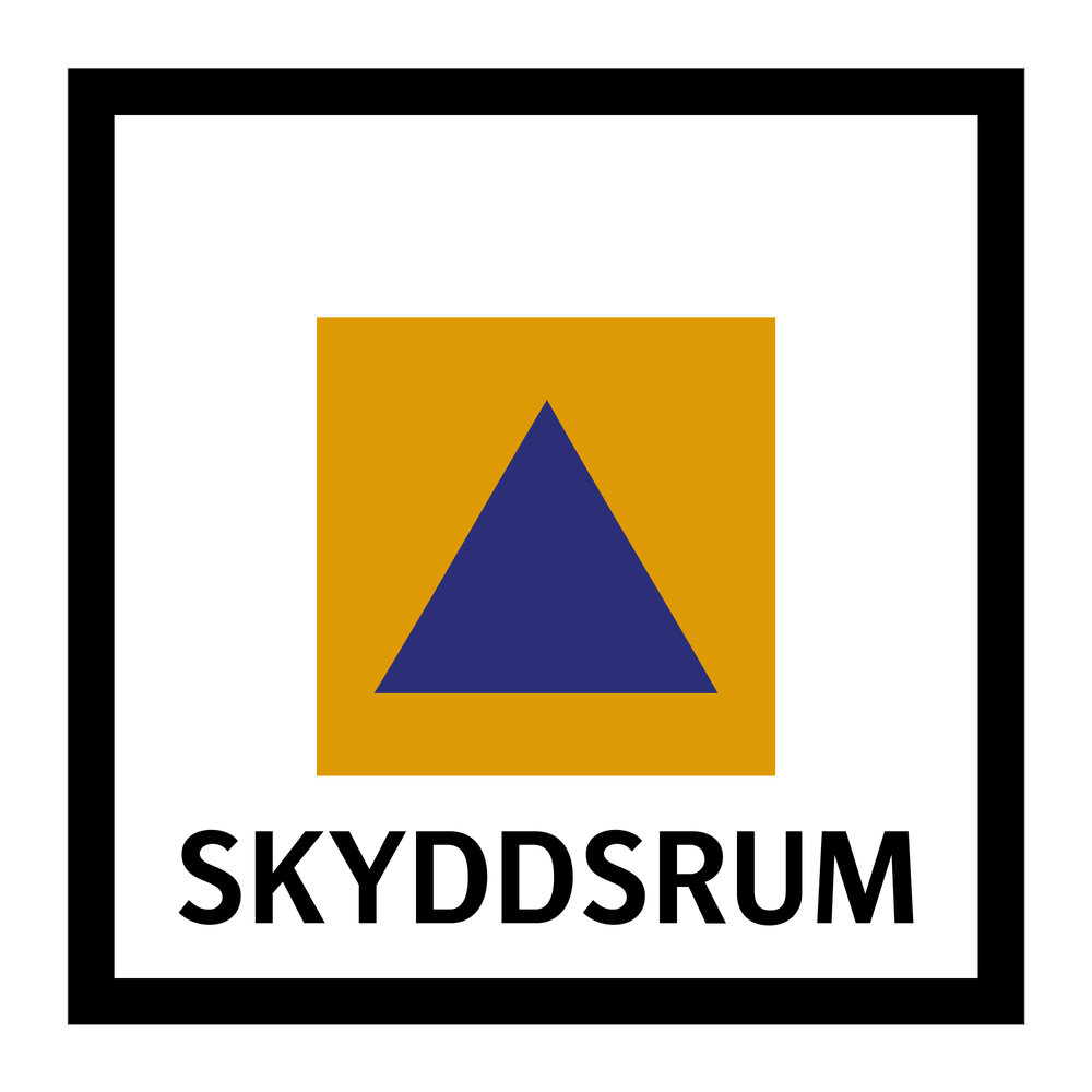 Skyddsrumsskylt & Skyddsrumsskylt