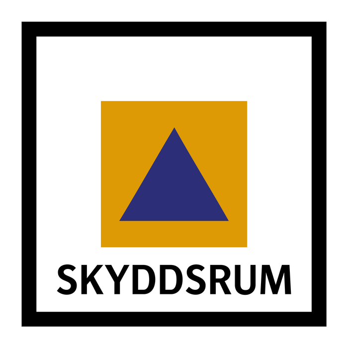 Skyddsrumsskylt & Skyddsrumsskylt