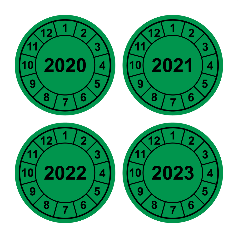 70-pack Kontrollmärken - Grön & 70-pack Kontrollmärken - Grön & 70-pack Kontrollmärken - Grön