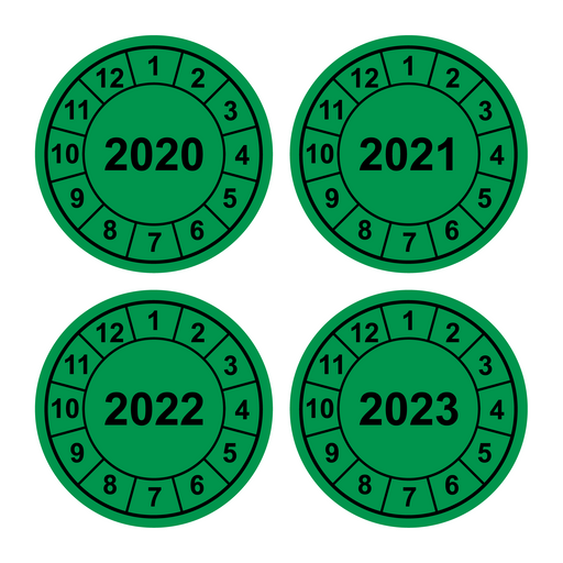 70-pack Kontrollmärken - Grön & 70-pack Kontrollmärken - Grön & 70-pack Kontrollmärken - Grön