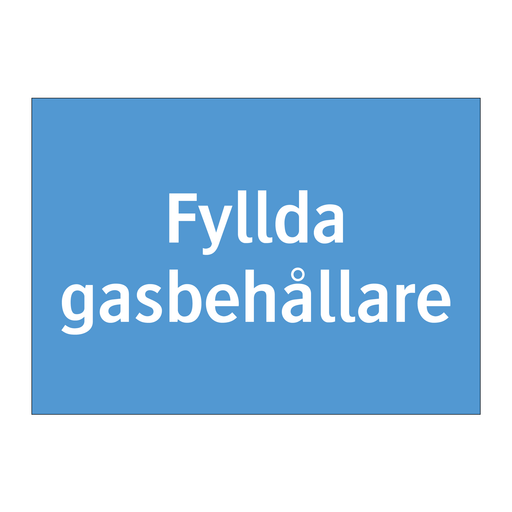 Fyllda gasbehållare & Fyllda gasbehållare & Fyllda gasbehållare & Fyllda gasbehållare