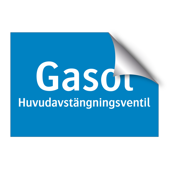 Gasol huvudavstängningsventil & Gasol huvudavstängningsventil