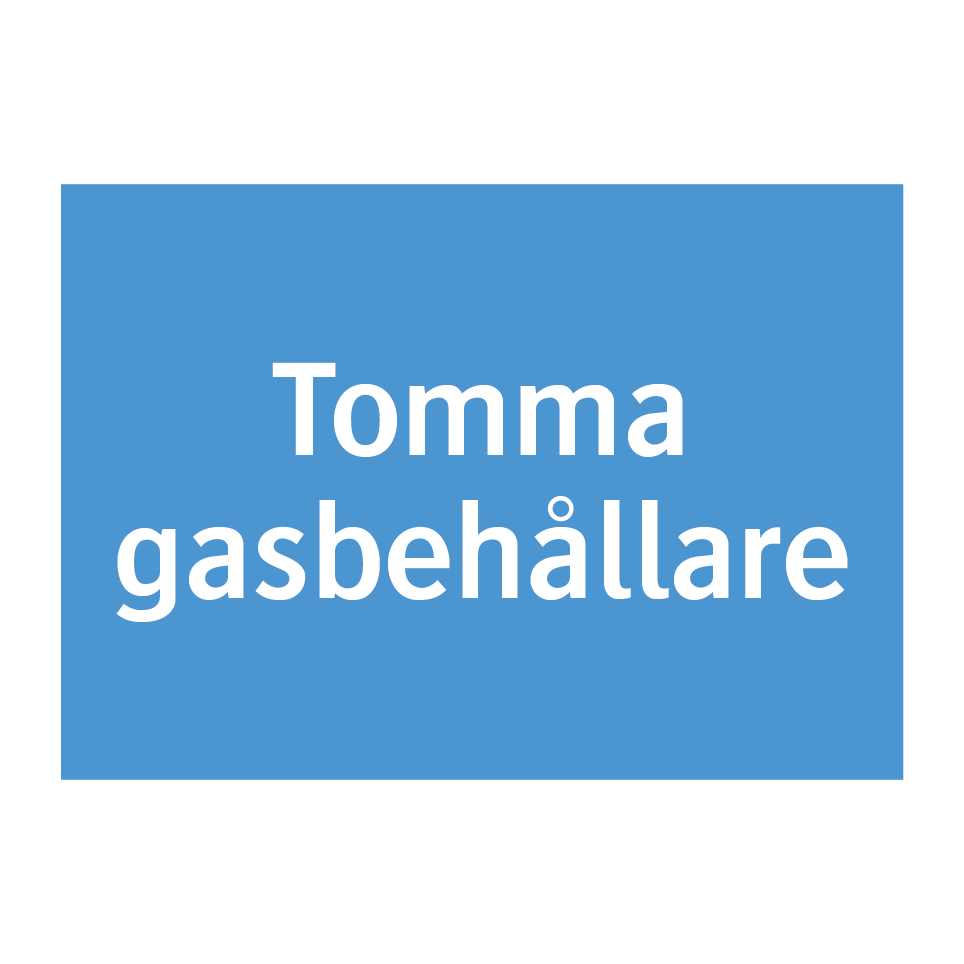 Tomma gasbehållare & Tomma gasbehållare & Tomma gasbehållare & Tomma gasbehållare
