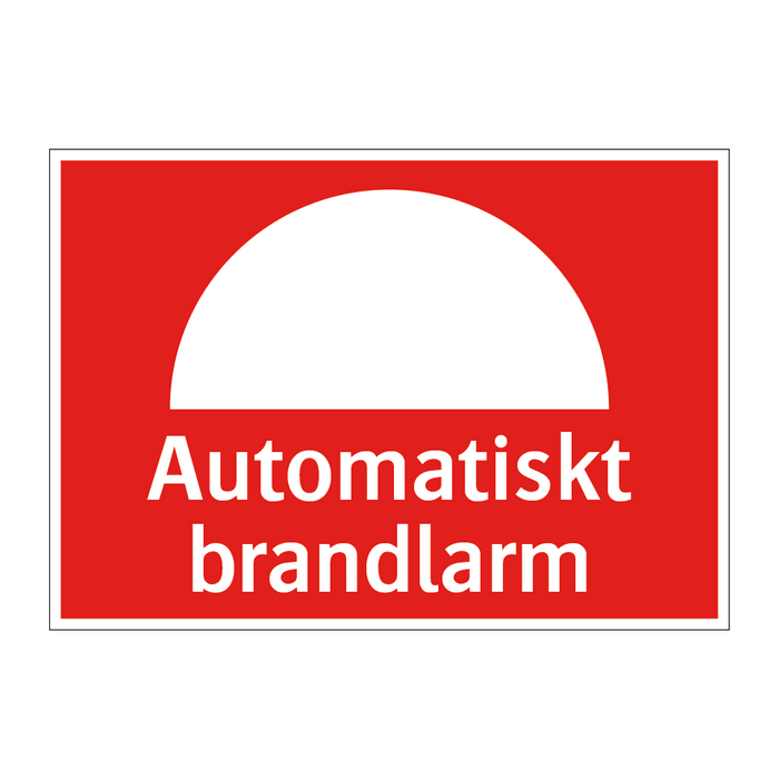 Automatiskt brandlarm & Automatiskt brandlarm & Automatiskt brandlarm & Automatiskt brandlarm