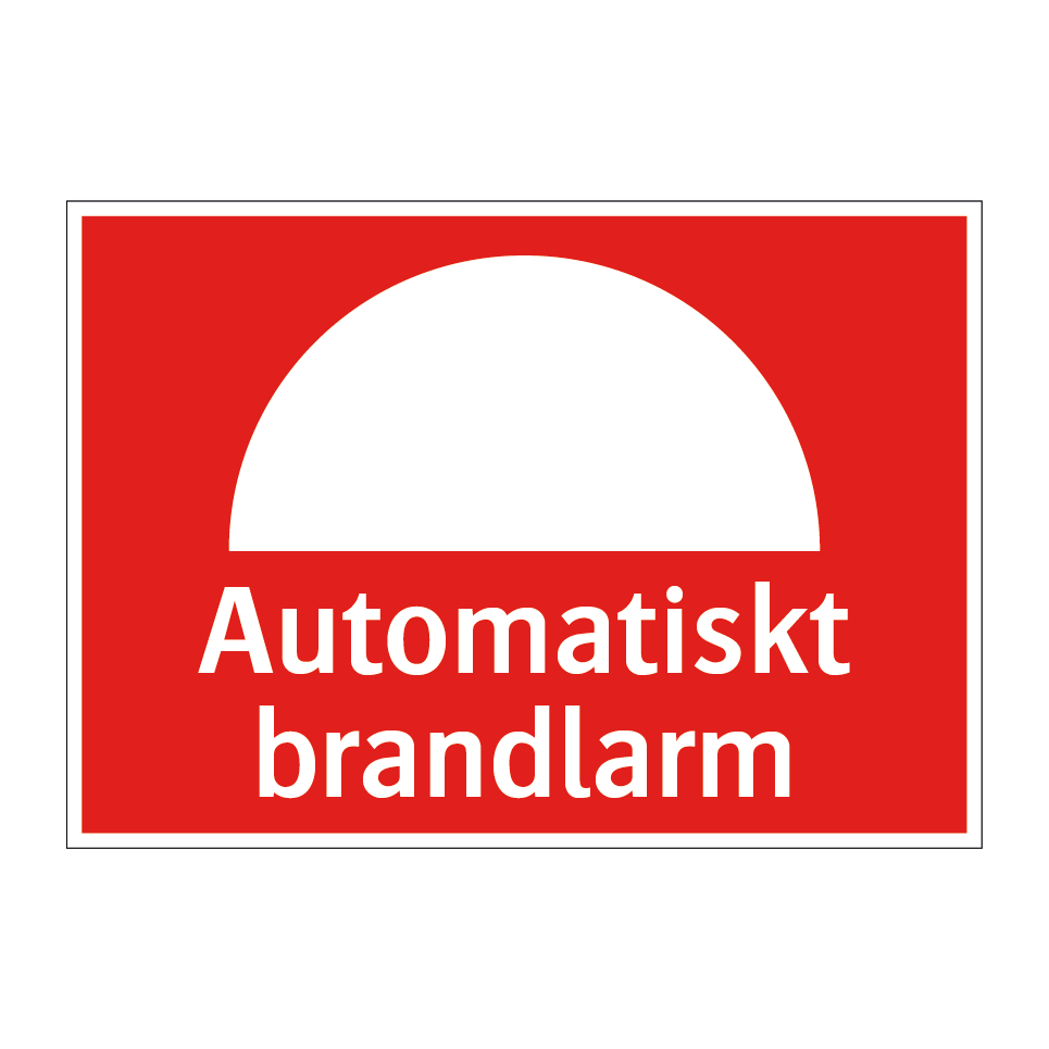 Automatiskt brandlarm & Automatiskt brandlarm & Automatiskt brandlarm & Automatiskt brandlarm