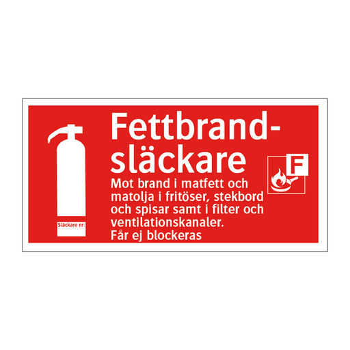 Fettbrandsläckare & Fettbrandsläckare & Fettbrandsläckare & Fettbrandsläckare