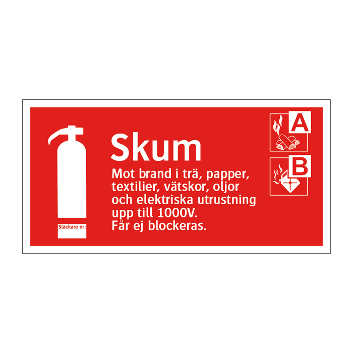 Brandsläckare Skum & Skum & Skum & Skum & Skum & Skum & Skum & Skum & Skum & Skum & Skum & Skum