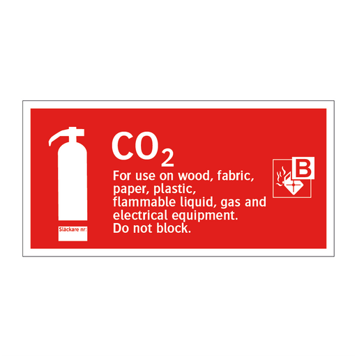 Brandsläckare CO2 Carbon dioxide & CO2 Carbon dioxide & CO2 Carbon dioxide & CO2 Carbon dioxide
