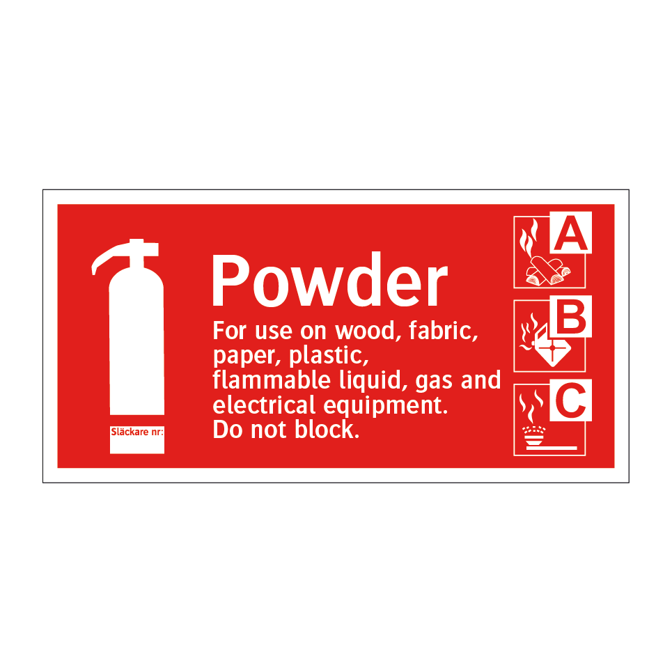 Brandsläckare Powder & Powder & Powder & Powder & Powder & Powder & Powder & Powder & Powder